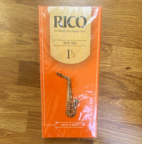 Rico alto saxophone cane reeds - rico,