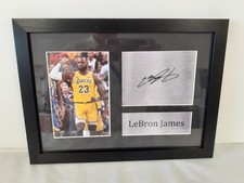 LeBron James Framed & Mechanically Pen Signed Photo (15)