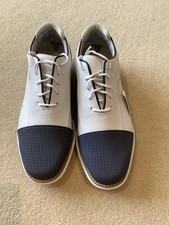 NEW Ladies Footjoy Golf Shoes UK Size 6.5 Wide Traditions Off White/Grey