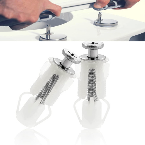 2pcs toilet seat fixing kit - seat,