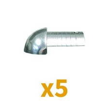 Rounded Tile Trims - Aluminium