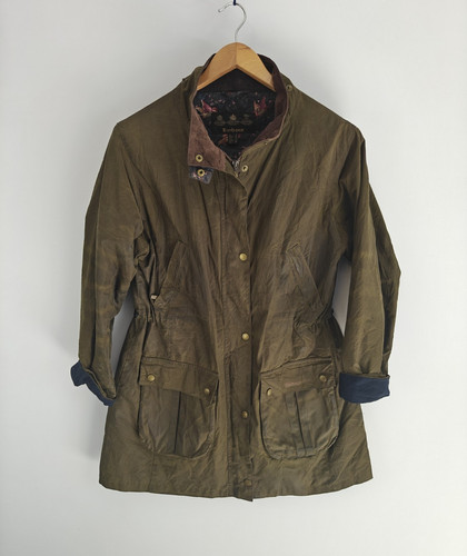 Barbour women green waxed - barbour,