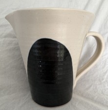 Molly Curley Cardiff - Welsh Studio Pottery 1 Pint Jug , Unused ex display.