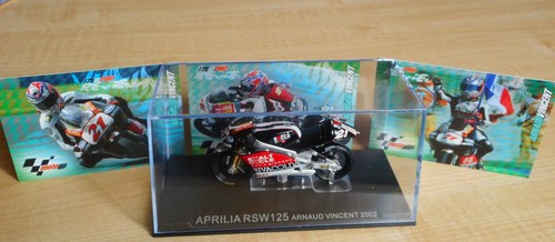 Aprilia rsw125 diecast - aprilia, 1/24