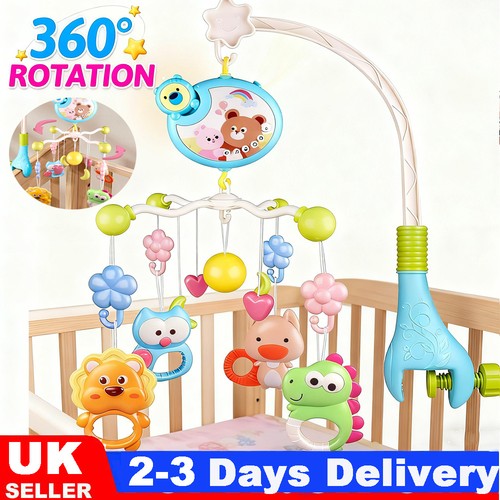 Baby musical crib bed bell - crib,
