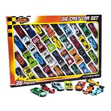 Kid Racing Toy Cars 36 Die Cast Set Vehicle Play Set Cars Children Racing Toys
