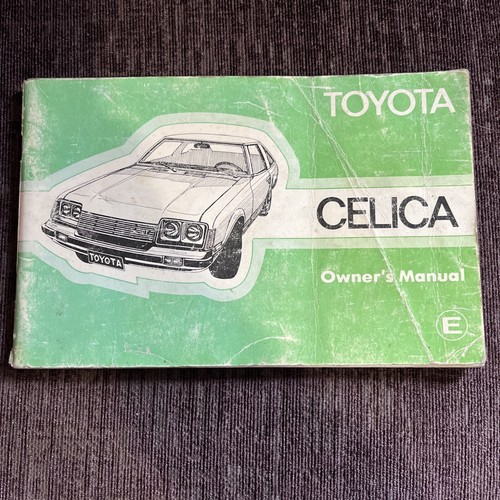 Vintage original toyota celica - original,