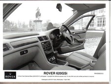 Rover 620 GSi 1993 interior original b/w Press Photograph Pub No. RH/0293/313
