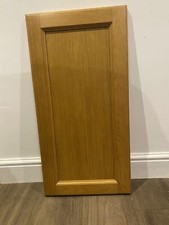 Solid golden oak door - golden, wide