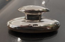 Antique solid sterling silver nail buffer hallmarked Chester 1912 William Myatt