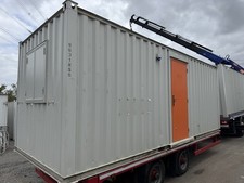 20ft Anti Vandal Site Office Cabin Container Welfare Block, Canteen Staff Room