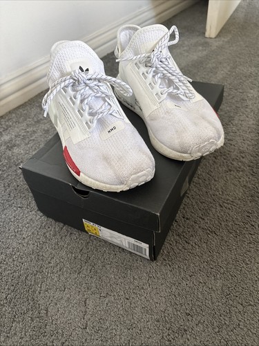 Adidas nmd white - nmd_r1, red