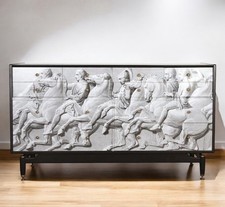 vintage sideboard console 1950s 60s italian fornasetti era credenza