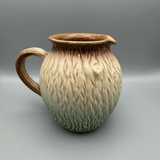 Vintage Arden Flosmaron Pottery Jug Pitcher Vase Mcm Art Pottery 1950’s Texture