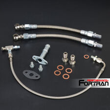 Universal Turbo Oil / Water Line Kit for Garrett G series G25 G30 G35 6AN Line