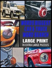 Zoom Time Press Worlds Biggest Car & Truck Word Search (Paperback)