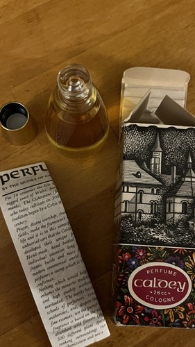 Vtg packaging caldey perfume - ,