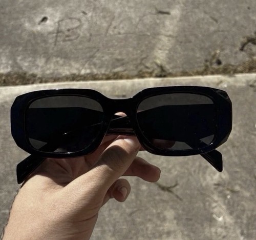 Black prada symbole sunglasses - prada,