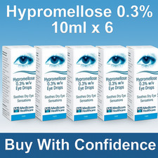 6 x 10ml (60ml) Hypromellose