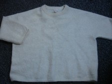 Gorgeous H & M Mohair/Wool Blend Oversized Jumper - Size XXL chest 60" CREAM