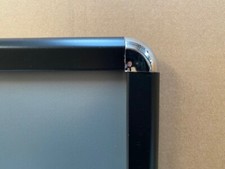 Black silver snap frame - a0,