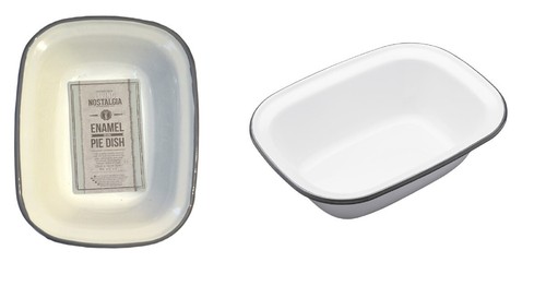 Living nostalgia oblong enamel - oblong,