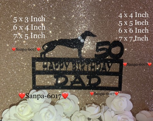 Personalised glitter birthday - glitter,