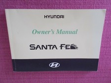 HYUNDAI SANTA FE (2001 - 2004) USER GUIDE - OWNERS MANUAL - HANDBOOK (ACQ 7120)