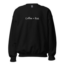 Coffee + Rink Embroidered