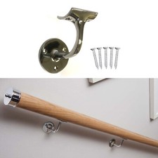 Wikes Handrail Brackets Chrome