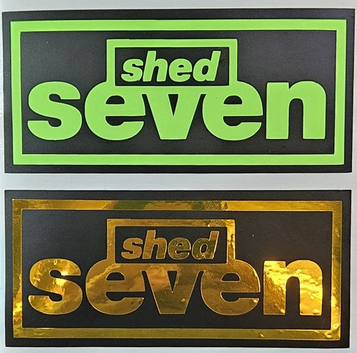 Shed seven indie band logo - shed,