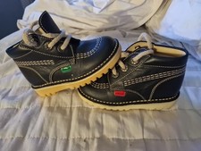 Andanines Boots Blue Leather