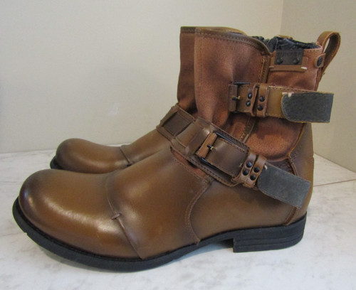 Nwot bunker moto brown - bunker,