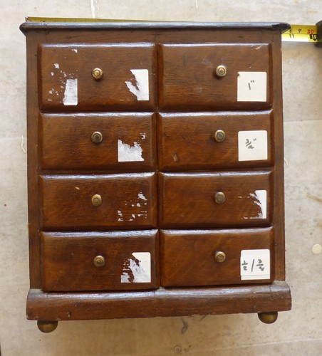 Antique small storage - , drawer