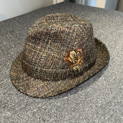 Dunn harris tweed hat - dunn,