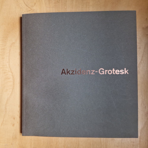 Akzidenz grotesk recent works - recent,