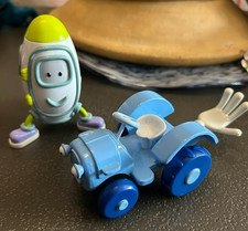 2 X VINTAGE 2002 ERTL ENGIE BENJY TOYS - DIECAST MODELS - TRACTOR / ROCKET