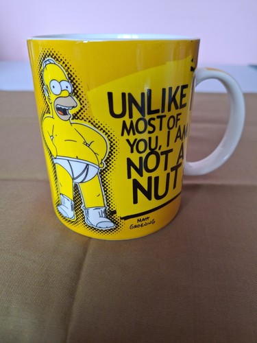 Vintage homer simpson mug - homer,