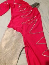 Glam Rock Star Costume outfit in pink –  70s Bowie Inspired unisex garment