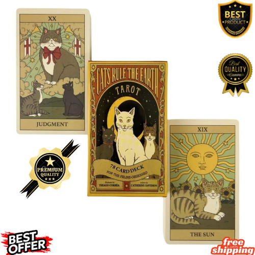 Cats rule the earth tarot - rule,
