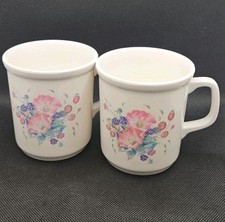 Vintage Pair Of Melamine Cups