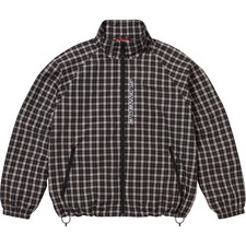 Supreme Plaid Track Jacket