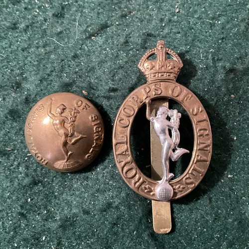 Royal corps signals cap - royal,