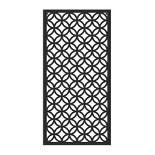 Metal garden screen - metal,