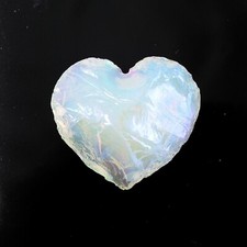 OPALITE CRYSTAL HAND CARVED GEMSTONE STAR / HEART / MOON PENDANT CABOCHONS