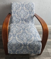 Restmore Duck Egg Fabric Armchair 