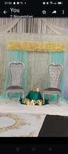 Decor Chairs For Weddings, Set Of 2