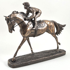 The Favourite David Geenty  bronze racehorse ornament figurine horse lover gift