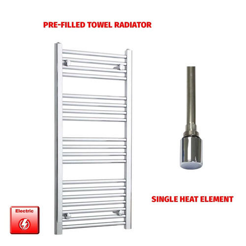 Chrome electric heated towel - electric,