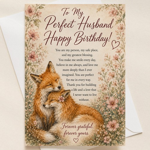 Perfect husband birthday - perfect,